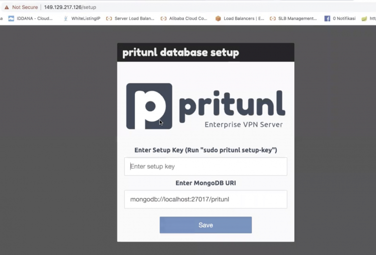 auth pritunl